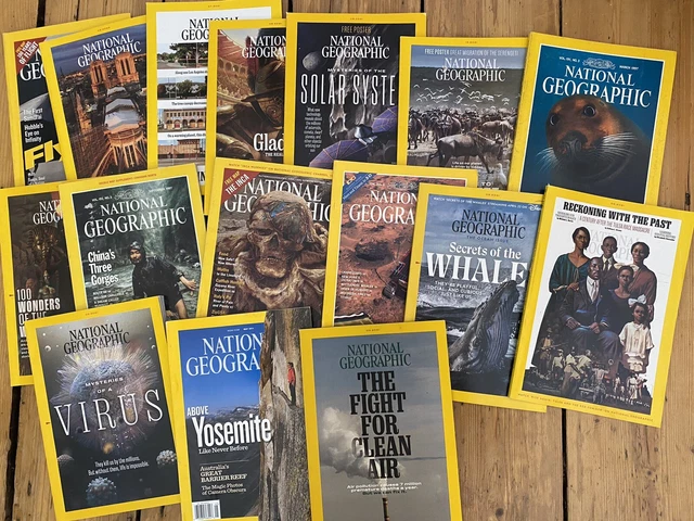 Big Bundle Of 16 X Issues Of National Geographic Magazine - Joblot / Collection