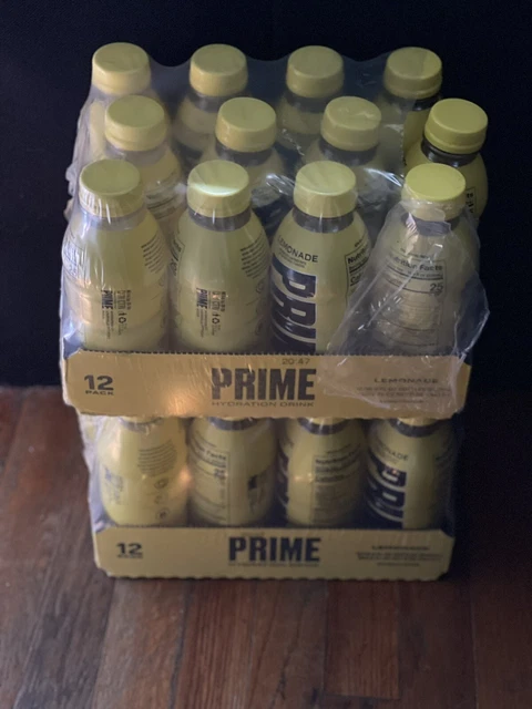 Prime Lemonade Hydration 12 Pack Case Exclusive Logan Paul KSI SHIPS FAST FREE