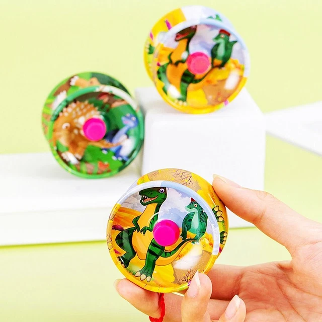 Modello dinosauro rotante Yo-Yo palline dinosauro yoyo giocattoli divertenti