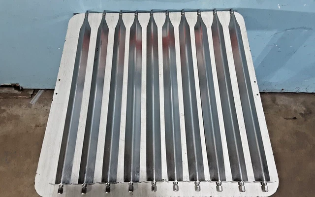 Lot Of "10" Oem  H.d. S/Steel (Vee) Spits For Hardt Inferno 3500 Rotisserie Oven