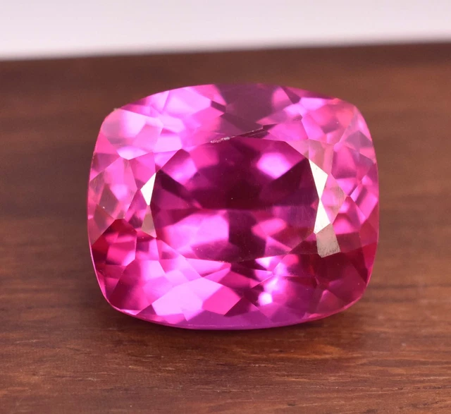 Pietra Rosa PIETRA PREZIOSA SFUSA rubino mozambico rosa certificato naturale 14,15 ...