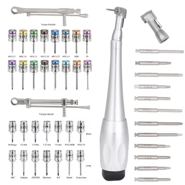 Universal Prosthetic Restoration Driver Tools Dental Implant Kit Instrument FDA 2