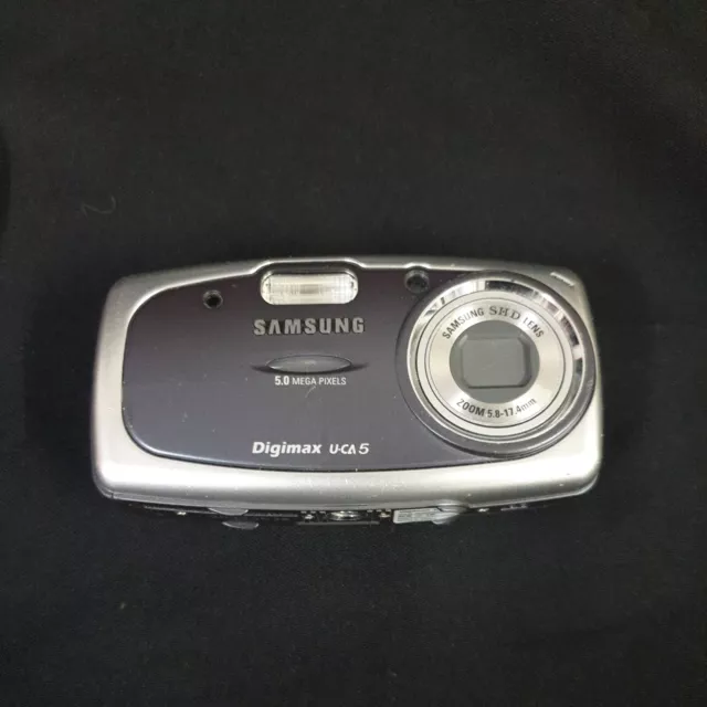 Samsung Camera Digimax u-ca5 5MP 3x Zoom Digital Camera Silver