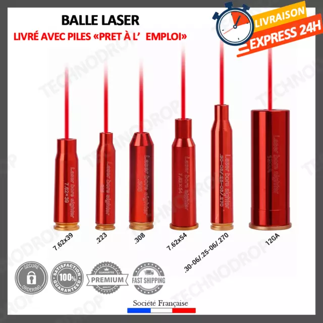 Vector Optics Balle de Réglage Laser .300 WIN MAG - LIVRAISON GRATUITE !! -  Lasers de réglage optique, collimateurs (7279829)