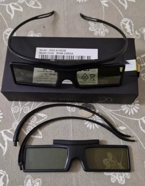 Occhiali 3D Samsung Active Glasses Modello Ssg-4100Gb
