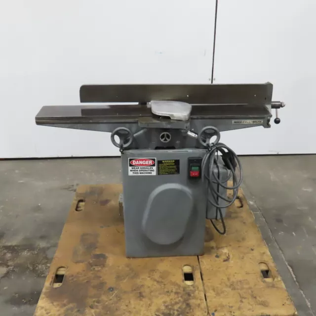 Rockwell Delta 37-220 6" Wood Working Jointer/Planer 3/4HP  208-230/460V 3PH