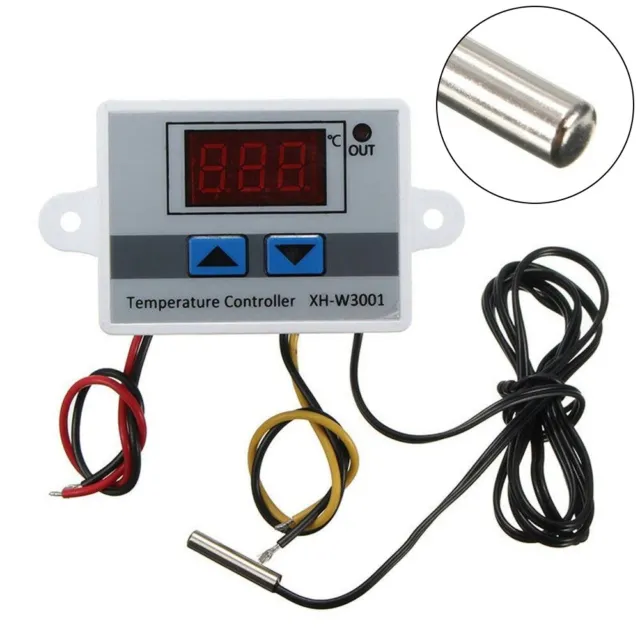 Thermostat numérique pratique contrôle de la température XH W3001 double mode