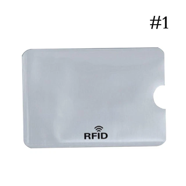 RFID BANK CARD Blocking Contactless Debit Credit Protector Holder