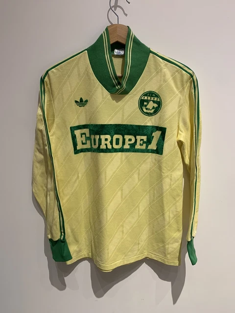 MAILLOT FC NANTES Kappa Darbion #8 Synergie vintage Jaune et vert Jersey - L EUR 118,90 - FR