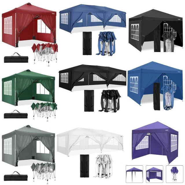 3x3-3x6m Pavillon Hochzeit Partyzelte Festzelt Partyzelt WASSERDICHT Sonnenschut