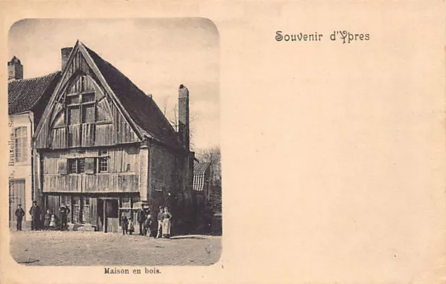 België - IEPER (W. Vl.) Houten huis - Uitg. Nels Série 12