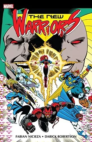Marvel The New Warriors Classic Ominbus Hc Vol 2 Darick Robertson Cover  2022