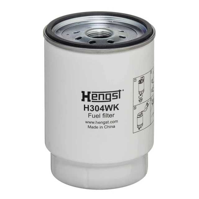 Filtre à Carburant Hengst H31WK01 - Pour Diesel Ou Essence, Filetage M14x1.5, Dimensions 81x99 Mm