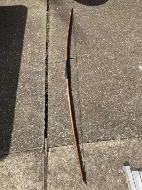 Vintage Archery Wooden Longbow. Used. Good Condition. See pictures.