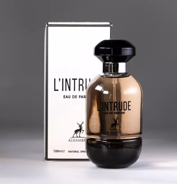 PERFUME ÁRABE L'INTRUDE- MAISON ALHAMBRA- EAU DE PARFUM (FEMININO-  INSPIRADO L'INTERDIT)- 100ml – Damm