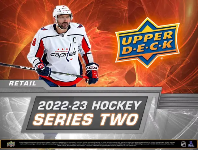 2022/23 Upper Deck Series 2 Hockey Retail 24-Pack - PRESELL / RELEASES 2/15