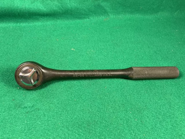 Vintage Williams BS-56 1/2" Drive Fine Tooth Ratchet