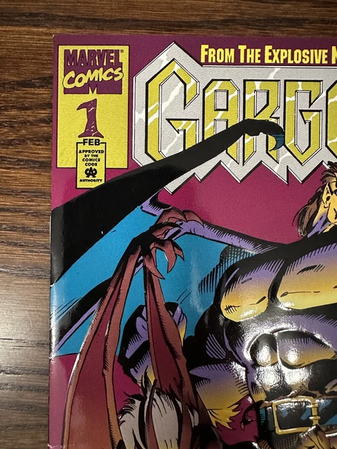 DISNEY GARGOYLES # 1 MARVEL COMICS 1995 Variant Embossed - First Appearance