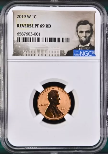 2019 w reverse proof lincoln cent ngc reverse pf 69 rd portrait