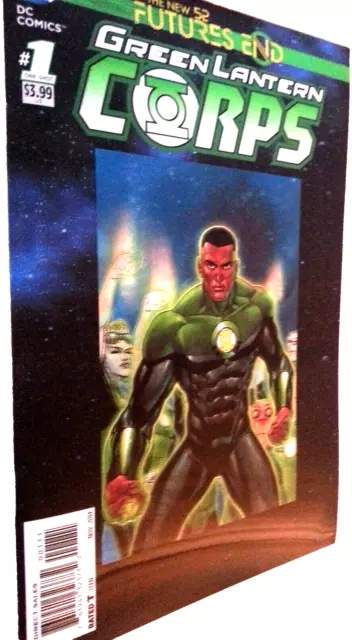 Dc Comics - New 52.  Futures End : Green Lantern Corps. One Shot. 3D Holo. Cover