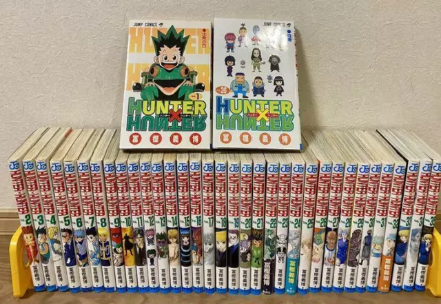 Hunter X Hunter manga Vol 1-6,8-36 English New Viz 35 books (Missing #7)