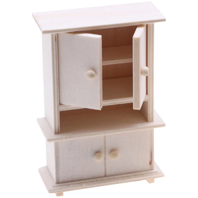 Mobili bambola mini armadio in legno mobili bambini legno