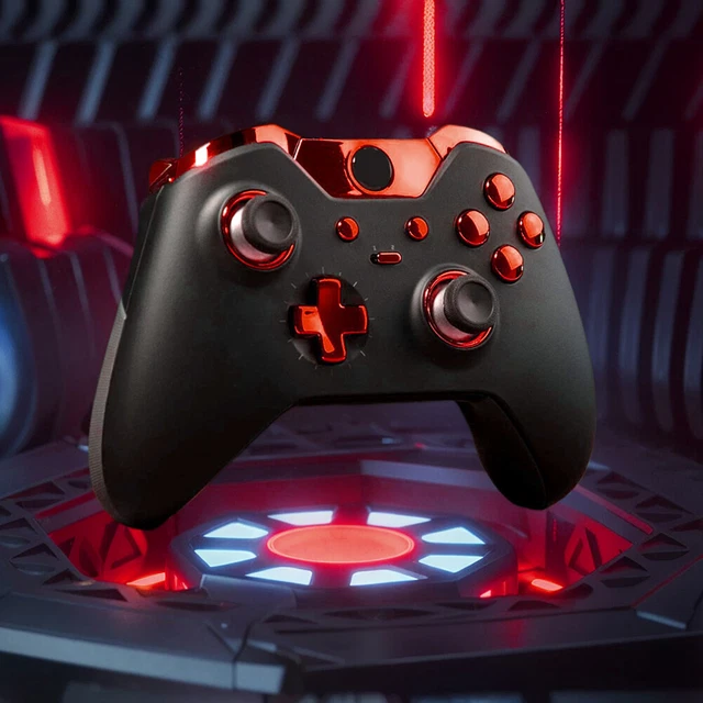 Red Controller Triger REPLACEMENT BUMPER LB RB Trigger Buttons for Xbox One Elite Controller ...