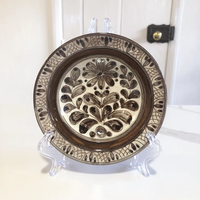 Binggeli Doris-Chur Hand Painted Swiss Decorative Pottery Bowl For Bündner 1970s