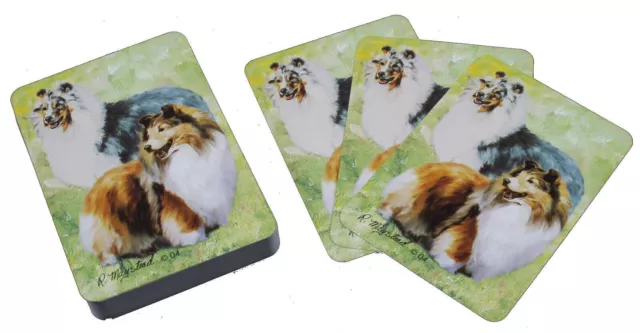 Shetland Sheepdog Dog Playing Card Set of Cards By Ruth Maystead Sheltie Dogs