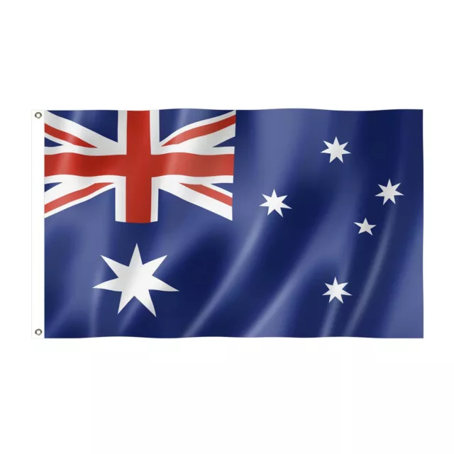 5X3FT Australia Flag Large National Football Cricket World Cup Sports Supporter