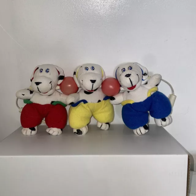 Vintage Pram Rattle Teddy Traditional Baby Carriage Soft Toy