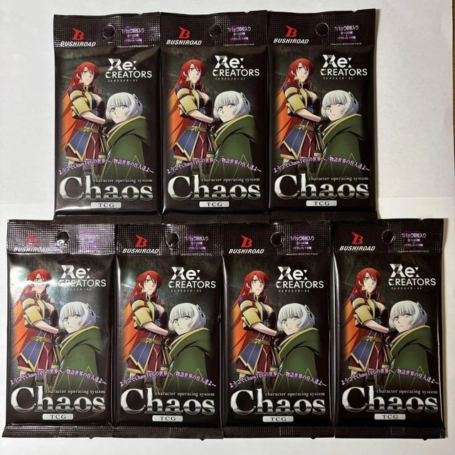 ChaosTCG ブースターパック Re：CREATORS Amazon.co.jp: ChaosTCG/「Re:CREATORS（レクリエイターズ