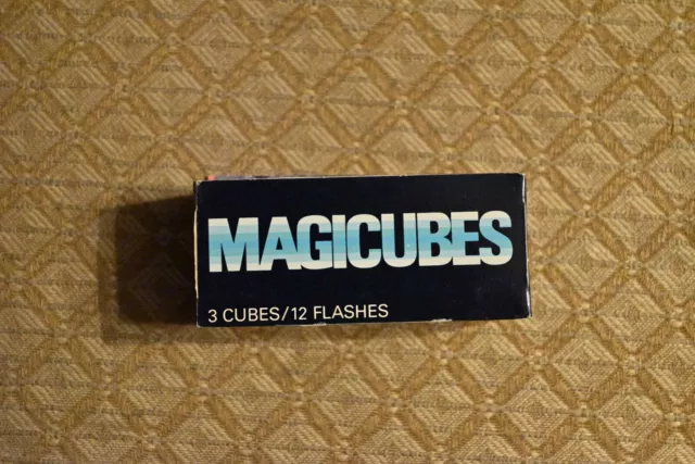 Sylvania Magicubes Flash -  3 Cubes (12 Flashes)
