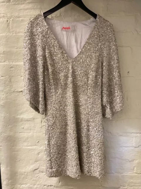 Free people party girl mini dress top