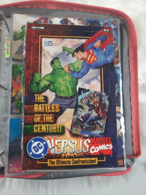 DC Versus Marvel Base Singles Fleer 1995 YOU PICK Complete your Set