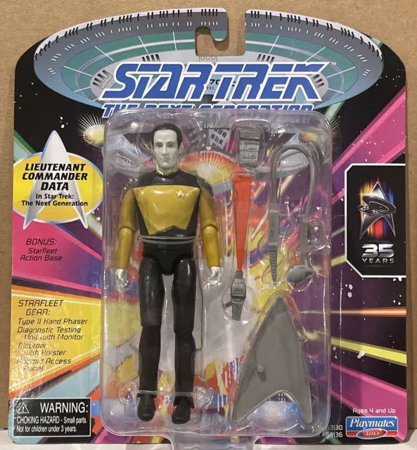 Star Trek The Next Generation Lieutenant DATA 5” Figure Playmates New In Box