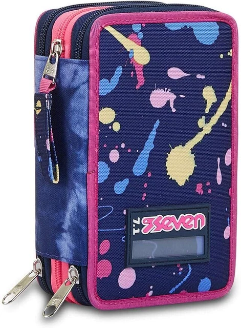 Astuccio 3 Zip Seven Love Your Soul 44990