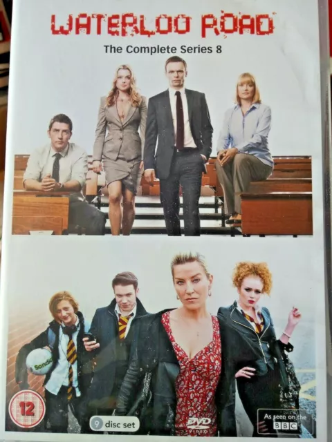 Waterloo Road Series 8 Eight Complete 3 Term Autumn Spring Summer 9 DVD Rare VG+