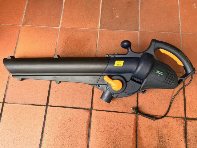 Electric leaf Blower / Vac 2400 W in good used condition. Bag Missing.