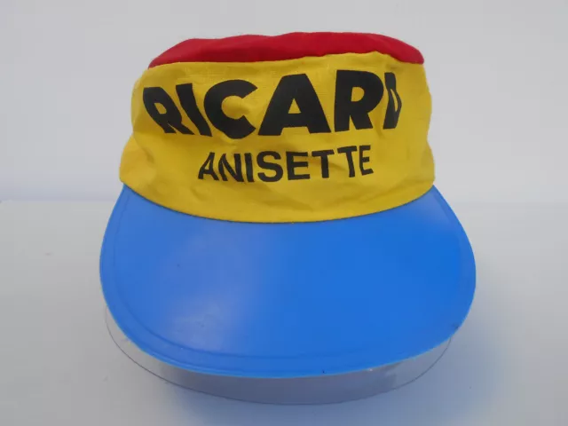 Rare ancienne cap casquette RICARD avec laurier