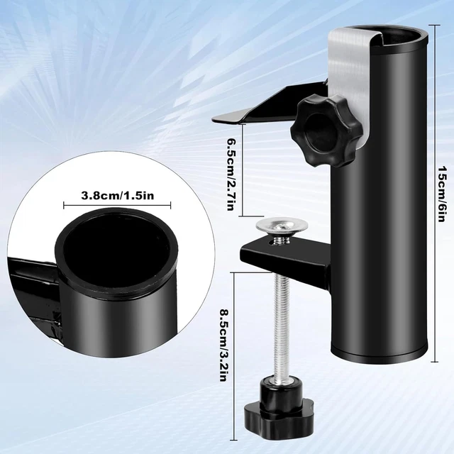 Morsetto Per Palo Da Satellite 40-60 Mm Parabola - Foto 8