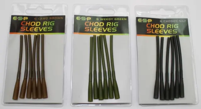 NEW ESP Chod rig sleeves *Different colours* *PAY 1 POST