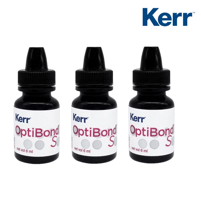 Kerr OptiBond S Total Etch - 6mL Dental Bonding Agent Single Component Bottle