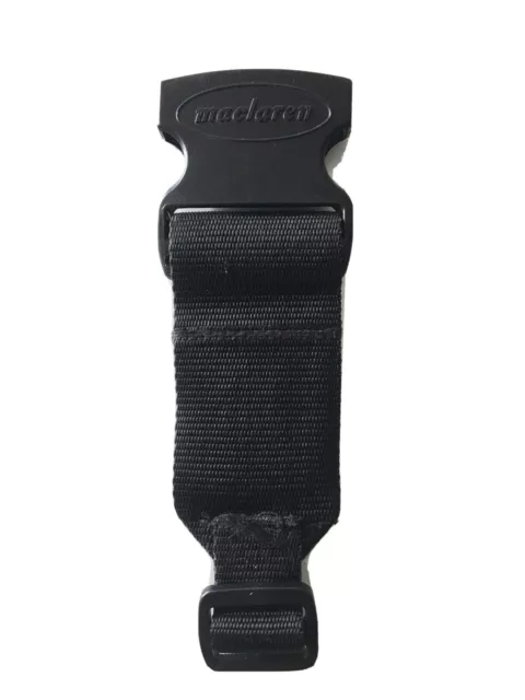 Genuine Maclaren Black  Pushchair  Harness Crotch /Centre Buckle Used