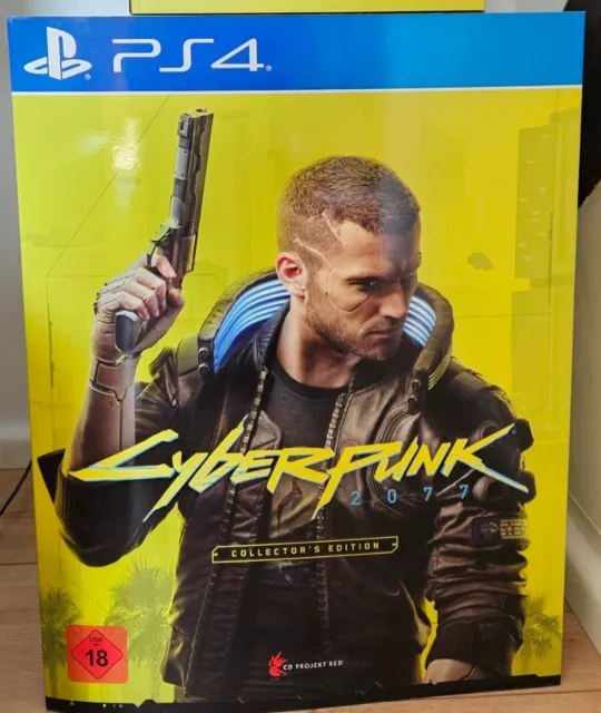 Cyberpunk 2077 Collector's Edition PS4 (ohne Spiel) deutsch, neuwertiger Zustand