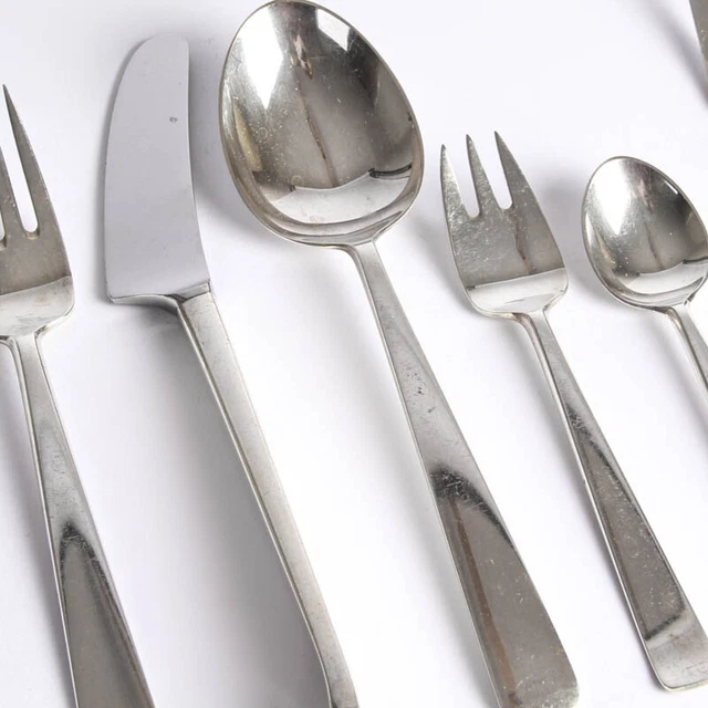 Sterling Silber Besteck Set 63 Teile G. Jensen 1967 MARGRETHE Rigmor Andersen Sterling Silber Besteck Set 63 Teile G. Jensen 1967 MARGRETHE Rigmor Andersen