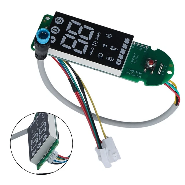 Dilwe Circuit Imprimé Tableau De Bord Pour Scooter Électrique 8,5-10 Pouces - Remplacement PCB