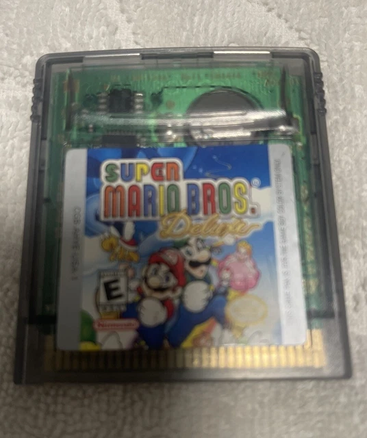 SUPER MARIO BROS Deluxe (Nintendo Game Boy Color, 1999) Testato