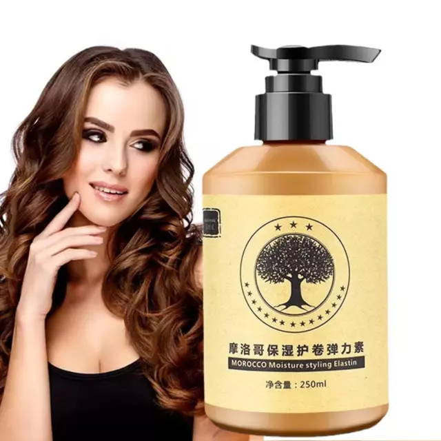 Long-Lasting Styling Moroccan Volume Moisturizing Elasticity, Curly Hair NEW