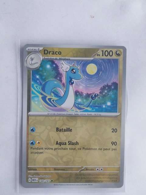 Draco - Reverse 148/165 - Ecarlate et Violet 151 - Fantasy Sphere Draco - Reverse 148/165 - Ecarlate et Violet 151 - Fantasy Sphere